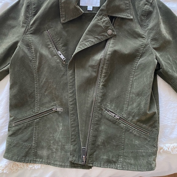 NWOT Anthropologie Biddle Moto Jacket by ett:twa - Picture 2 of 4
